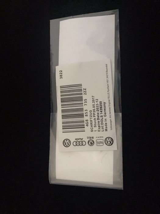 Emblema Audi S-line Originala