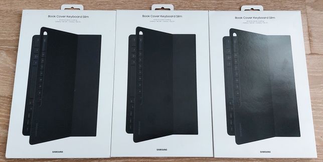 Чехол - клавиатура Samsung Tab S8+ | S7+ | S7 FE EF-DT730BBRGRU, Новые