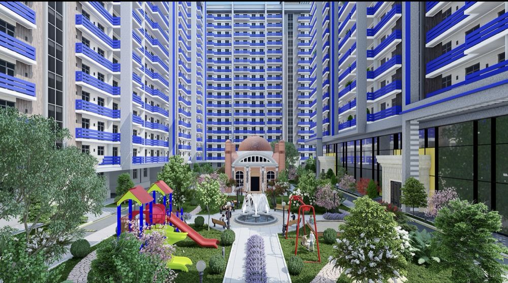 Xonsaroy Ocean 4-x xonadon, 4/10/16, 108 m2 sotiladi korobka