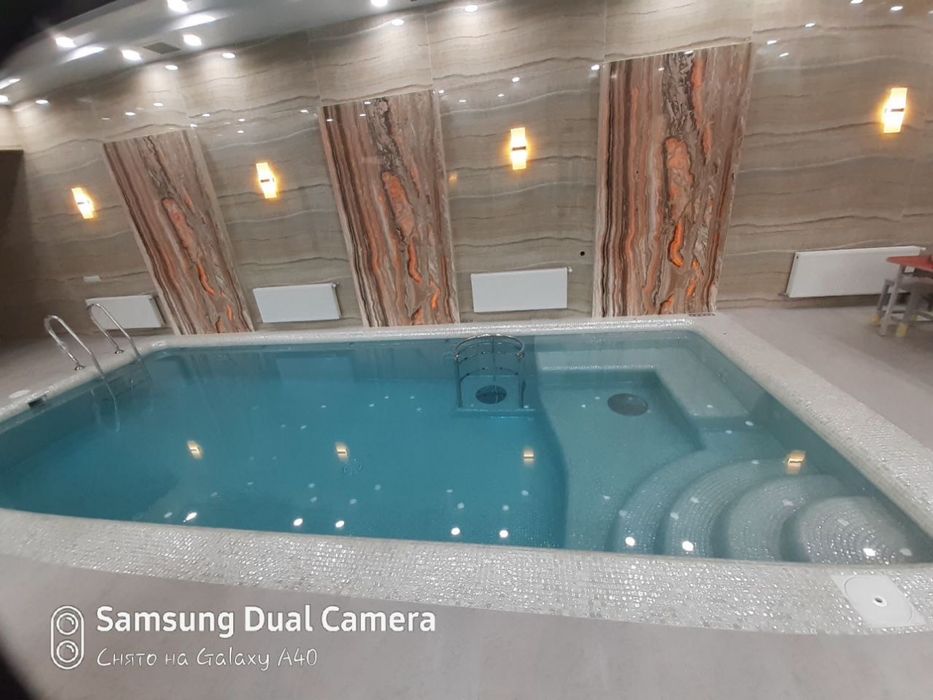 Basseyn, turk xammom va Finski xammom quramiz