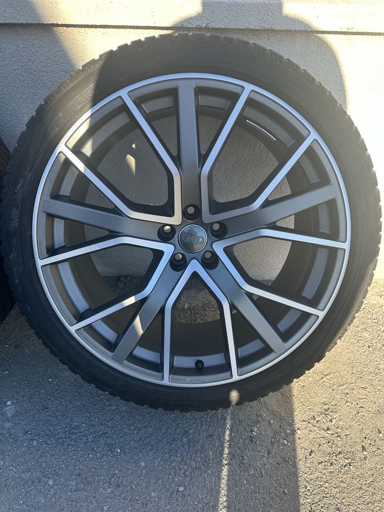 Оригинални джанти 22“ Audi Sport за Ауди Q7/SQ7 4М с зимни гуми!