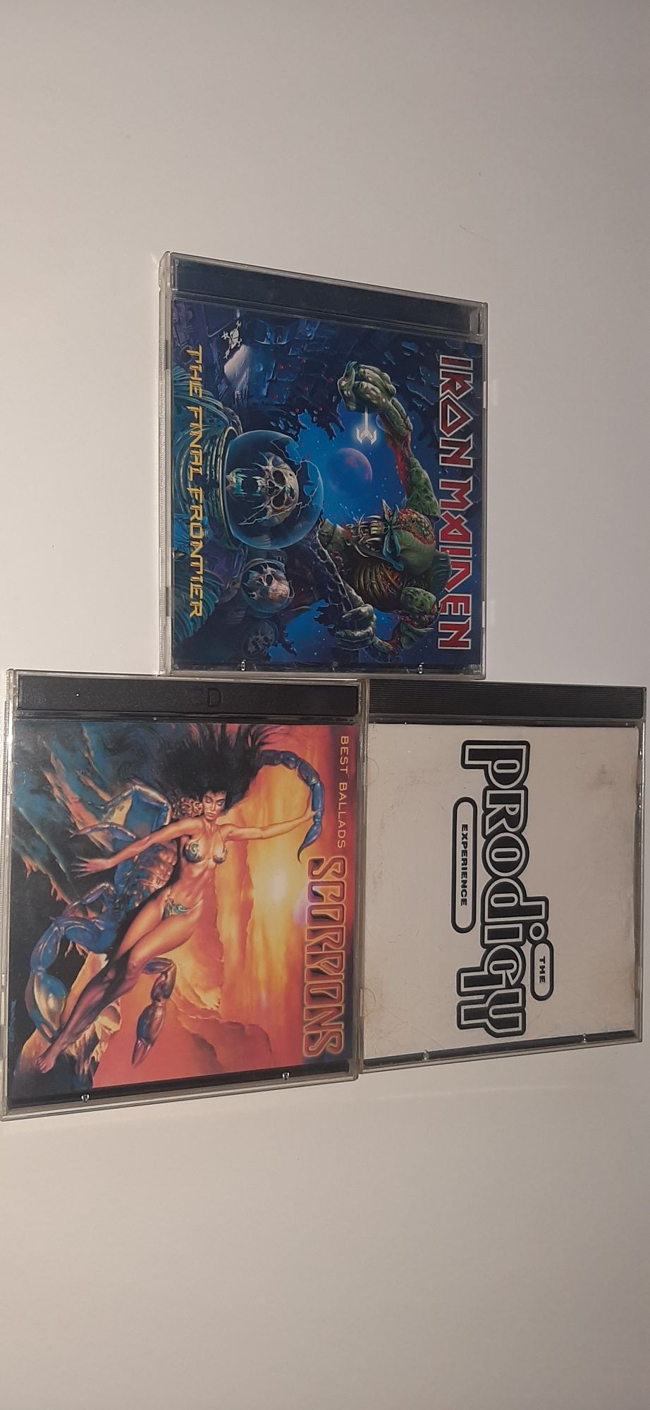 Casete cd.uri Metallica Michael Jackson Iron Maiden Prodigy Scorpions