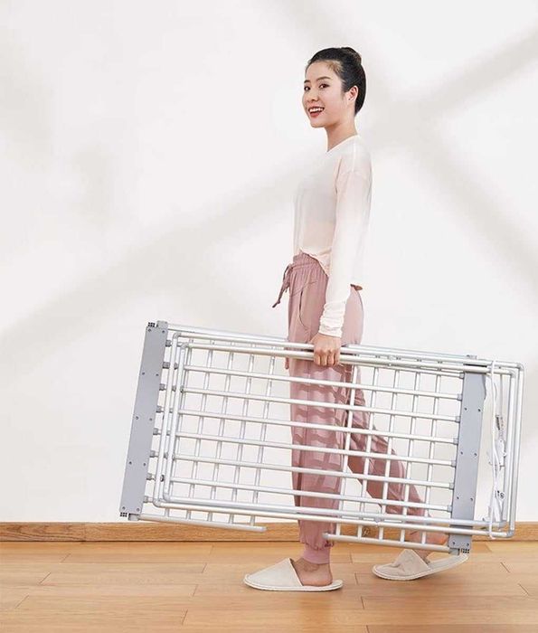 электрическая сушилка для белья, Складная, Нагревается от 45° до 55°