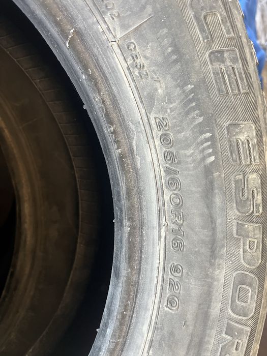 Продам резину зима 205/60/16