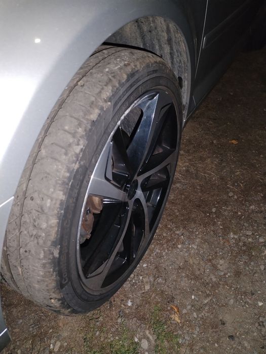 Jante pe 18 pentru audi, Skoda, w,cu anvelope Continental dot 2025