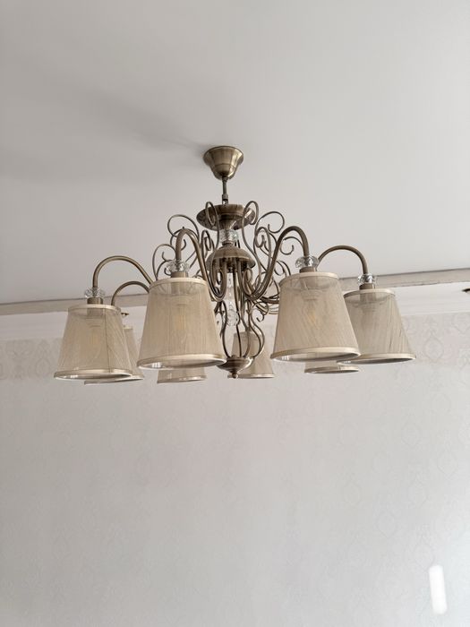 Люстра большая 80 см для гостиной зала