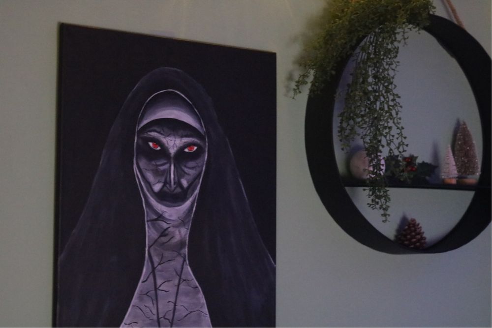 Horror acrylic paintings