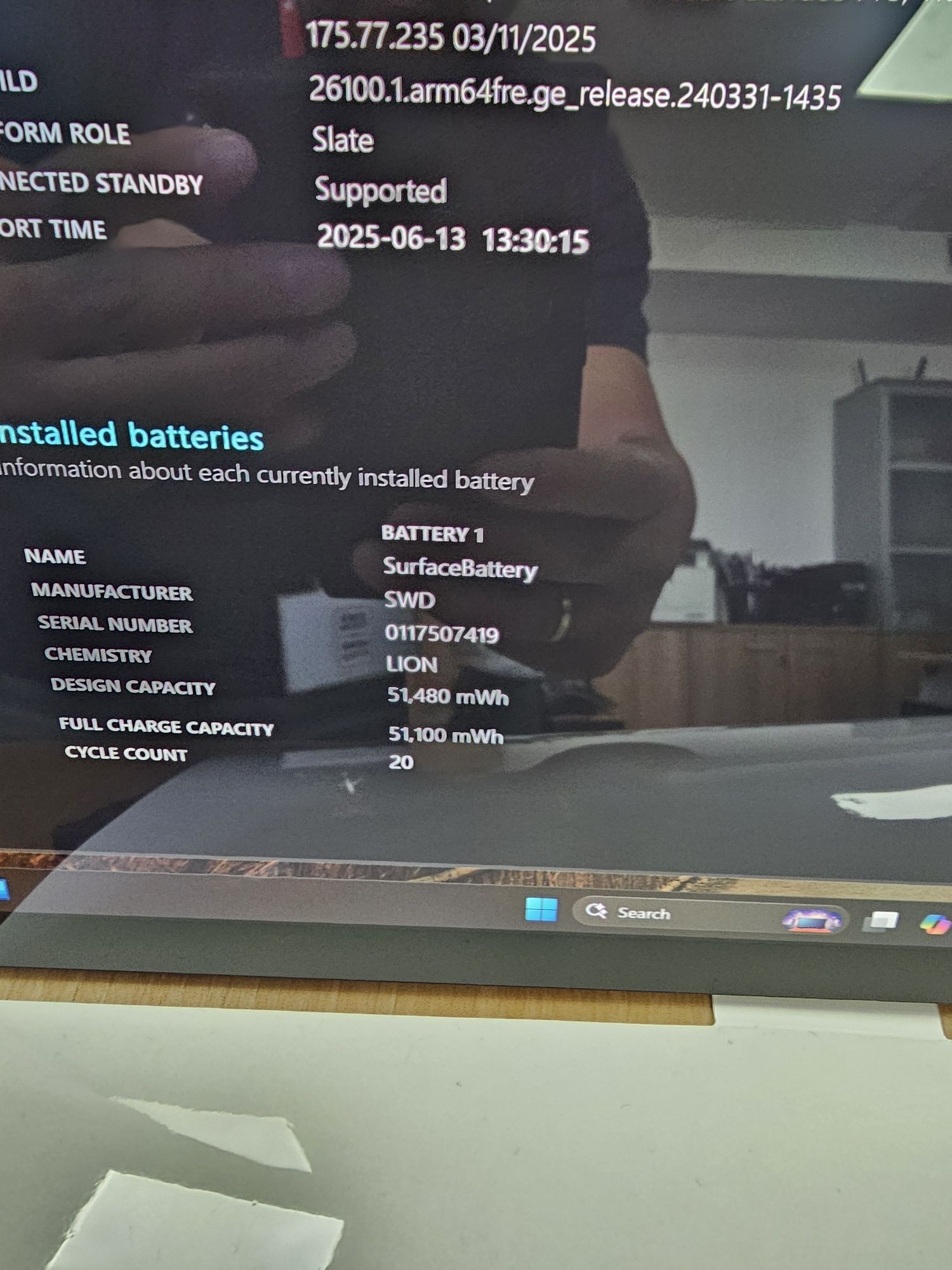 Microsoft Surface 11 Pro OLED Snapdrag X Elite 16/512Gb + Flex KB+Dock