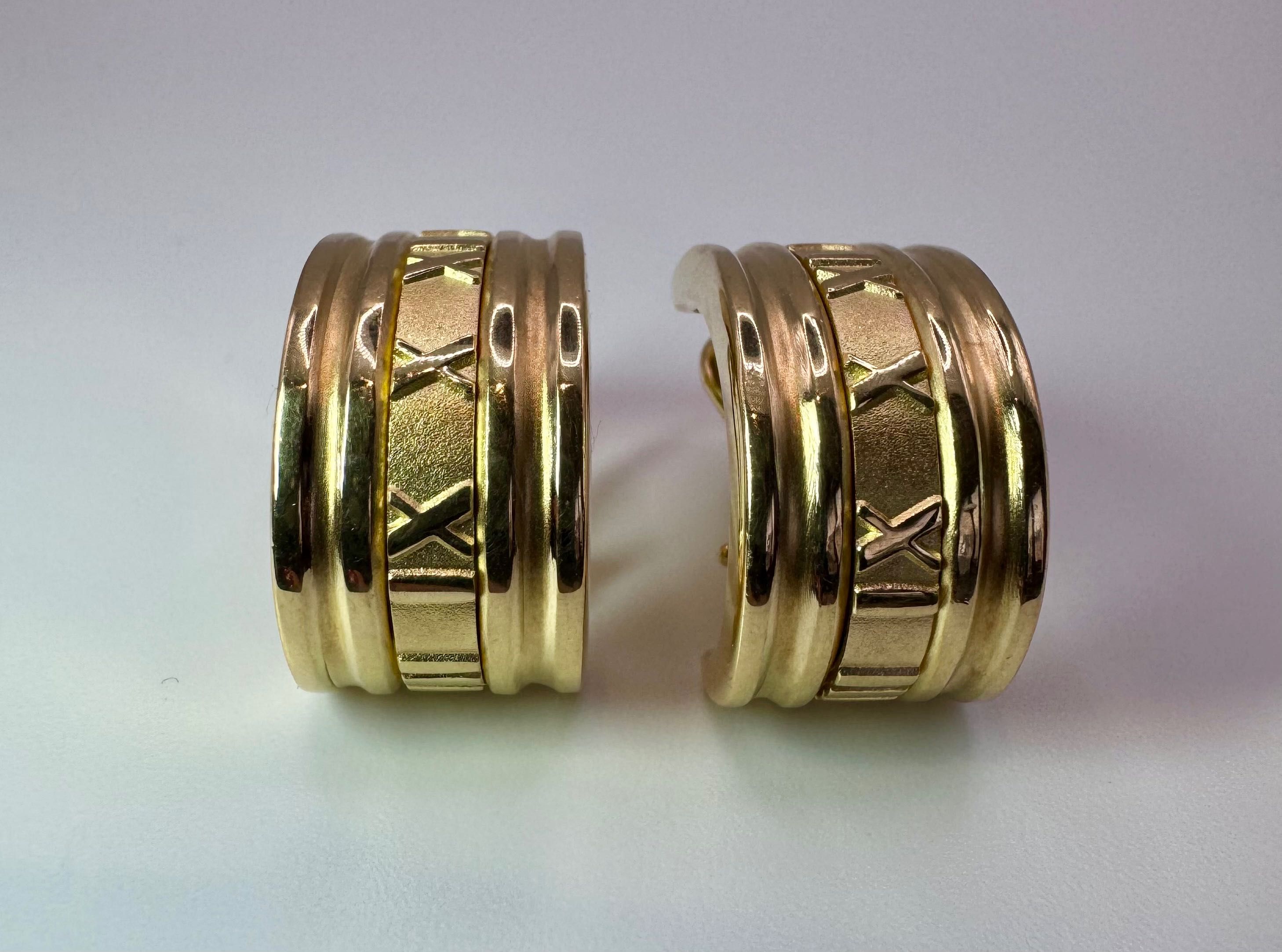 Tiffany & Co. обеци Atlas collection