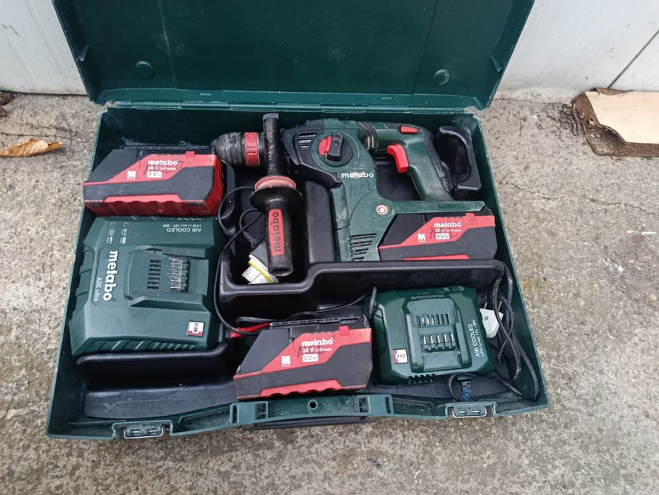 Rotopercutor metabo si acumulatori!