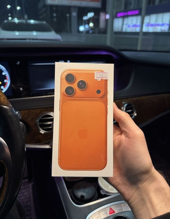 iPhone 17 Pro Max 256GB 500.000тг запечатан