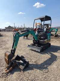 Excavator Nou cu Motor YANMAR 14 CP, Pompe JAPAN, Credit = 9500 €