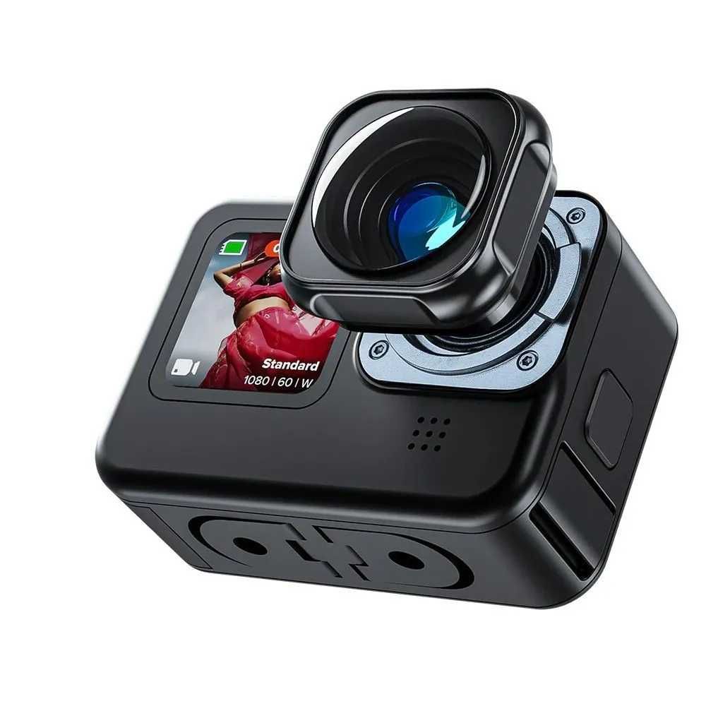Линза  GoPro Max Lens Mod 2.0/Macro15x /фильтров Telesin