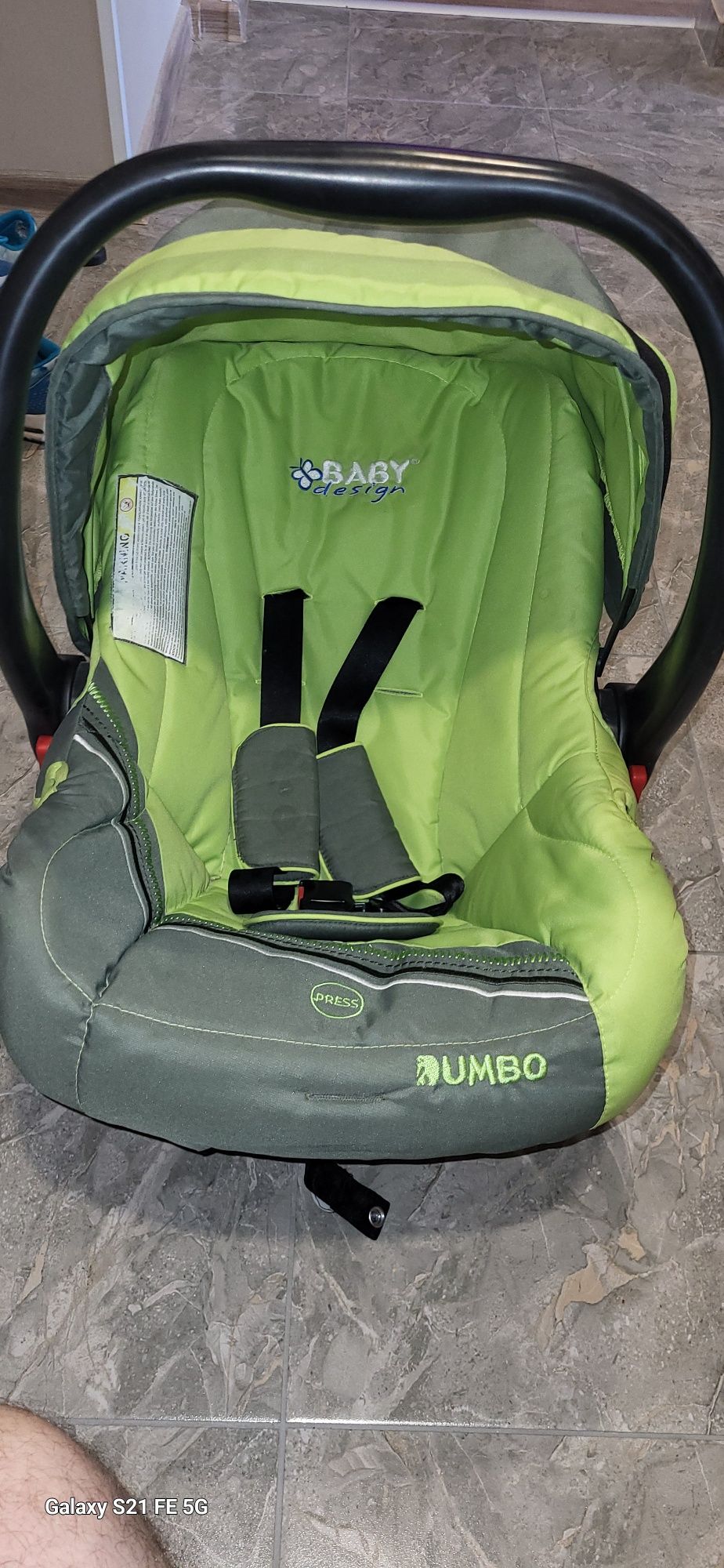 Детско столче за кола baby design DUMBO 0-13 kg