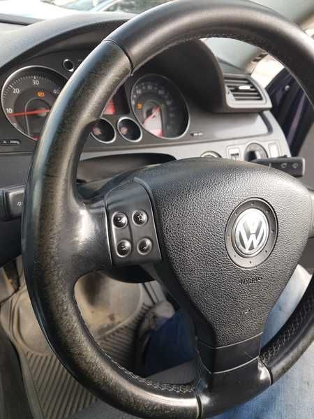 Volan 3 Spite cu Comenzi FARA Airbag VW Passat B6 2005 - 2010