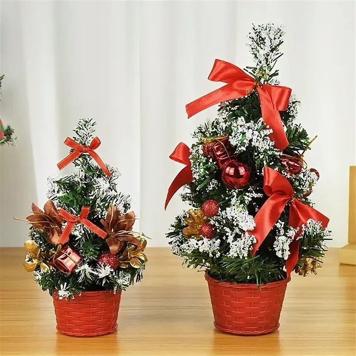 Продам ёлка зелёная ель голубая живая в горшке к новому году