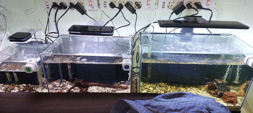 Заводские аквариумы