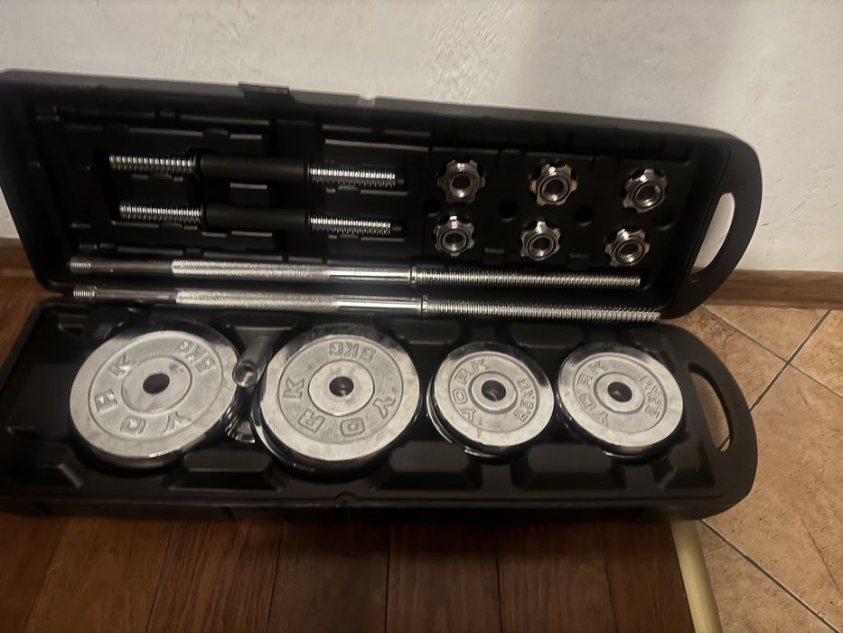 Штанга в наборе новая