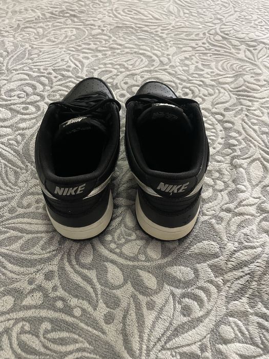 Nike dunk low black/silver 39
