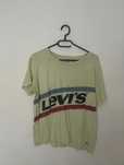 levi’s tricou casual verde dungi bumbac barbati