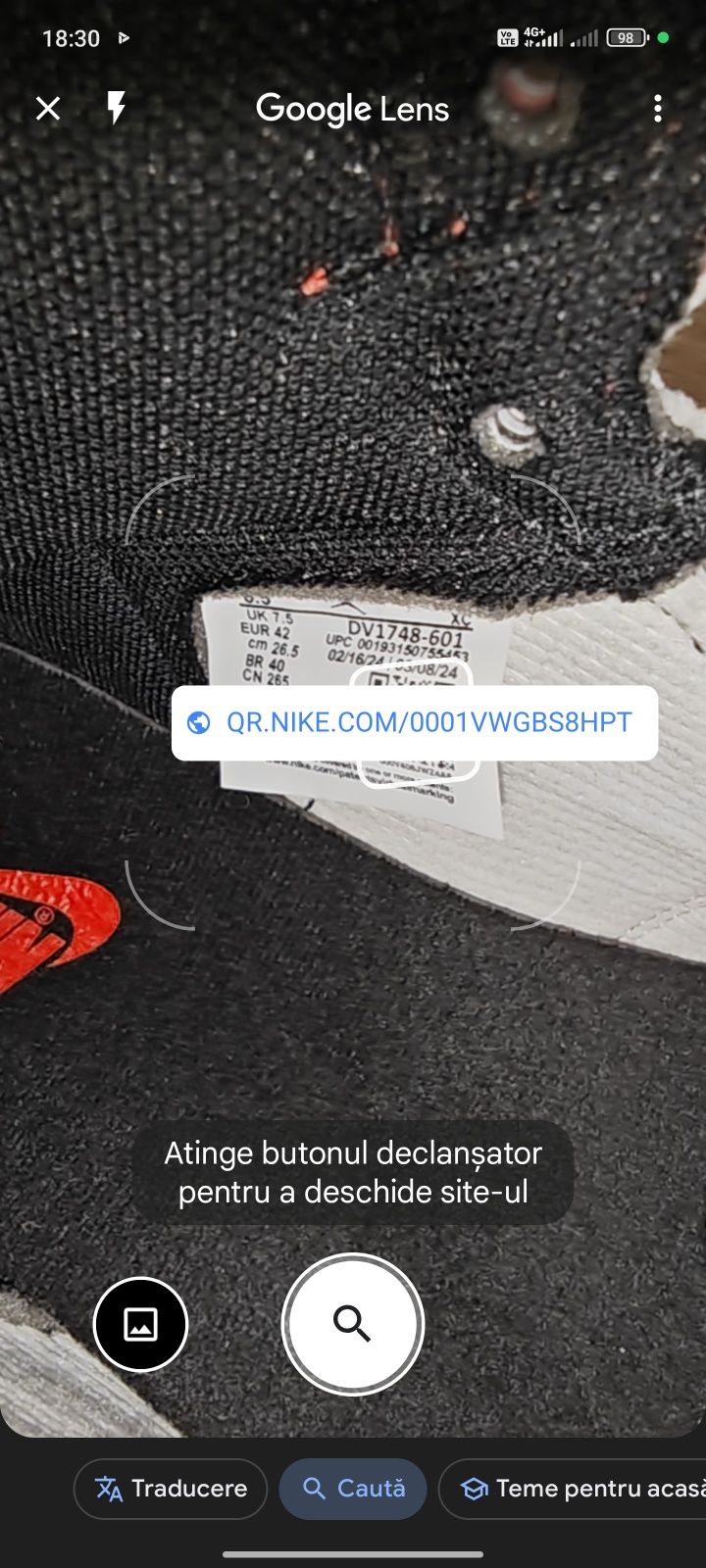 Jordan 1 'Spider-Man' mărimi 41,42 poze 100% reale