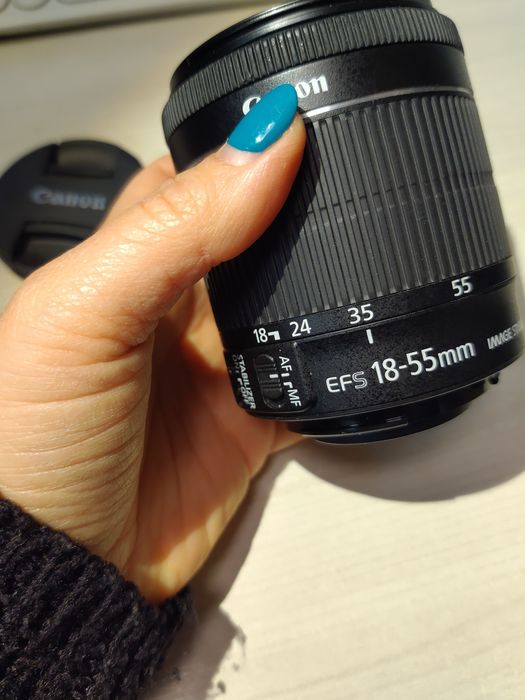 Obiectiv Canon EFS 18-55mm, STM