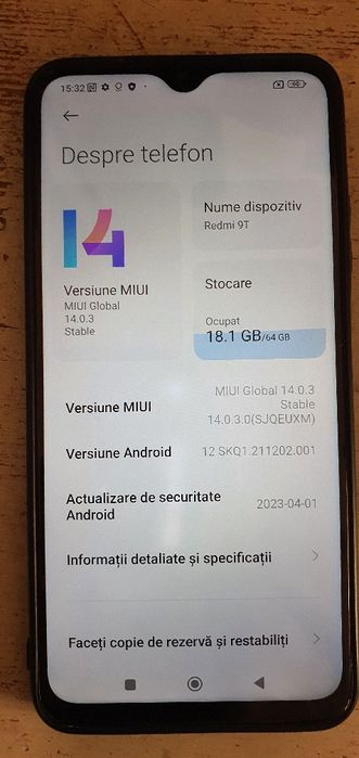 Telefon Xiaomi Redmi 9T