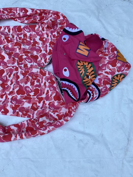 Hanorac Bape Double Mask Roz
