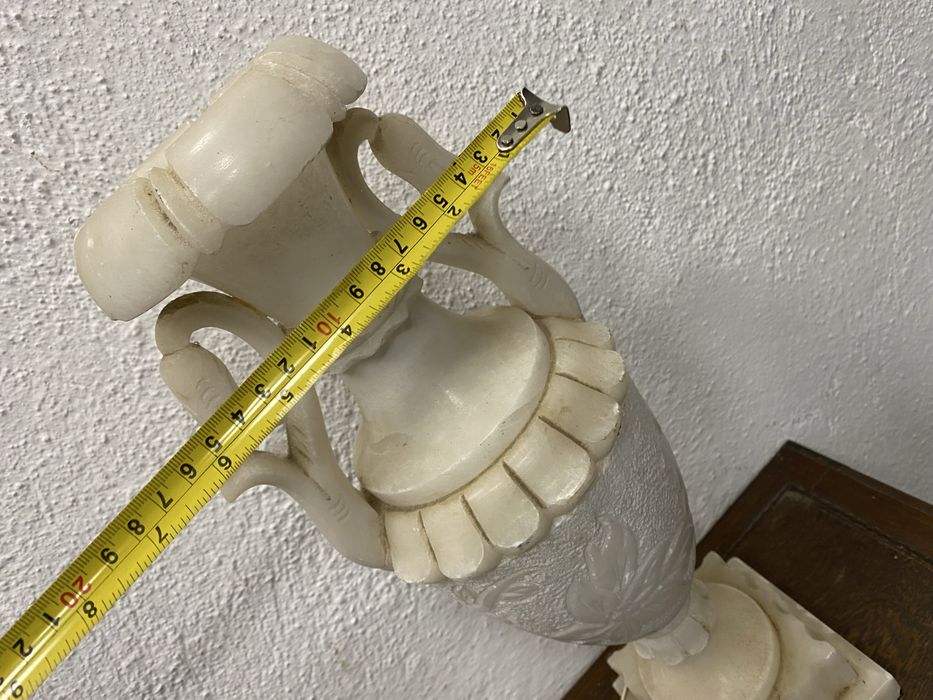 Италианска алабастрова лампа 1950 1960 неокласически стил