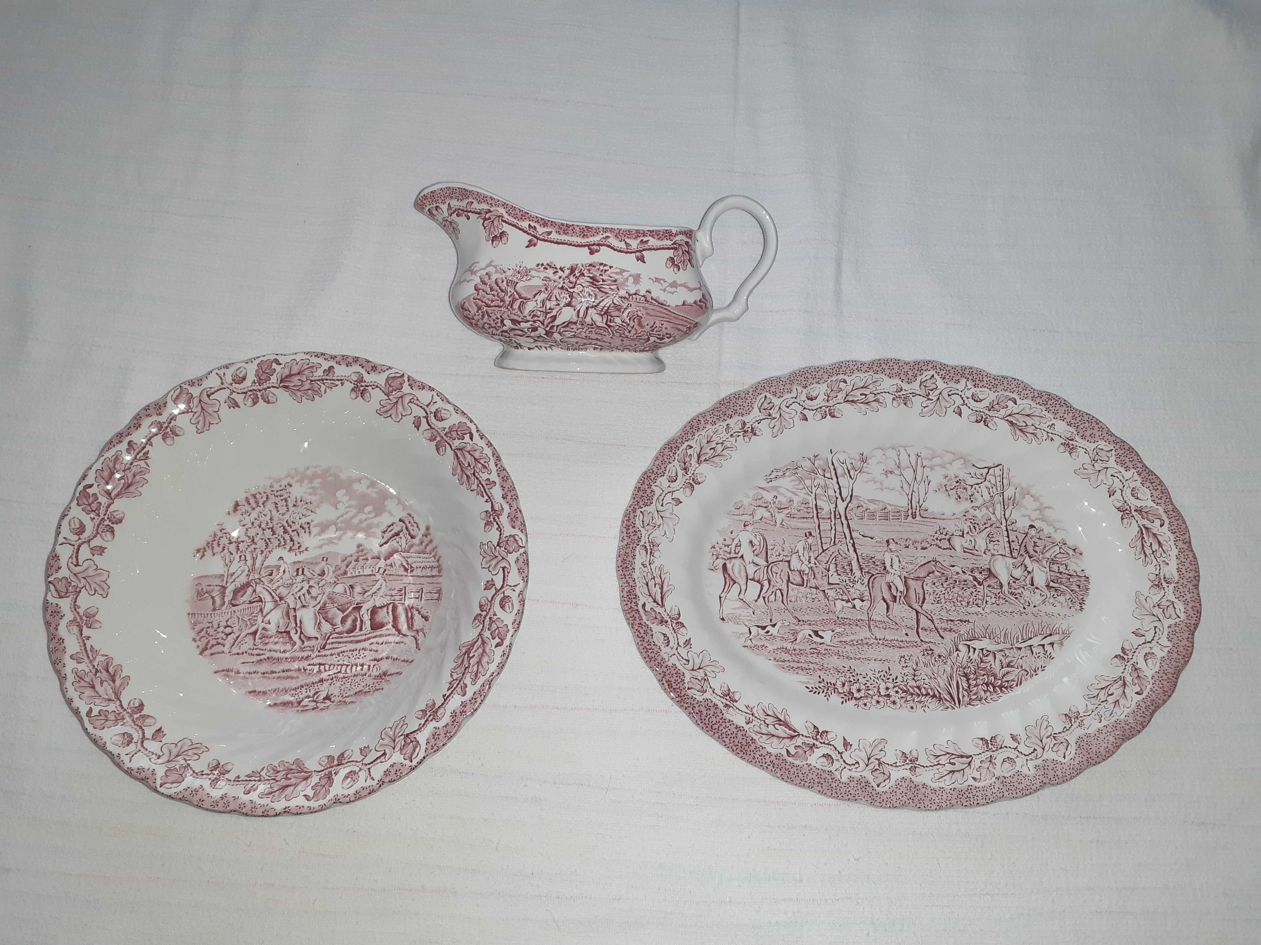 set serviciu de masa portelan englezesc Myotts Country Life 6 persoane