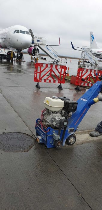 Frezare, scarificare, slefuire pardoseli din beton, sape din mortar