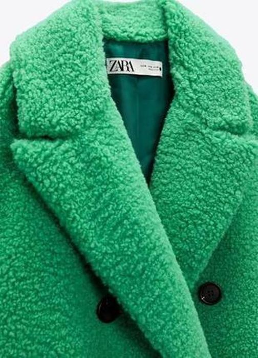 Шубка тедди Zara