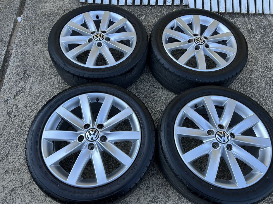 5х112 17 ски RONAL за vw pasat golf 5 6 touran kadi skoda seat