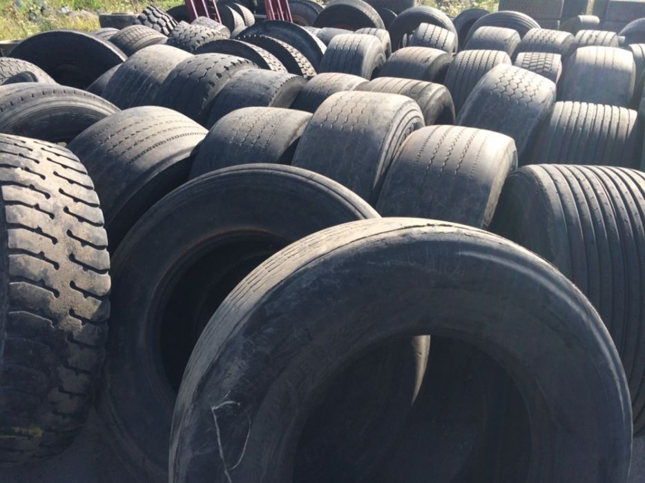 cauciucuri cap tractor/ semiremorca second hand