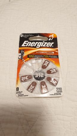 Baterii aparat auditiv Energizer 312 cu acumulator de zinc, 6 bucati