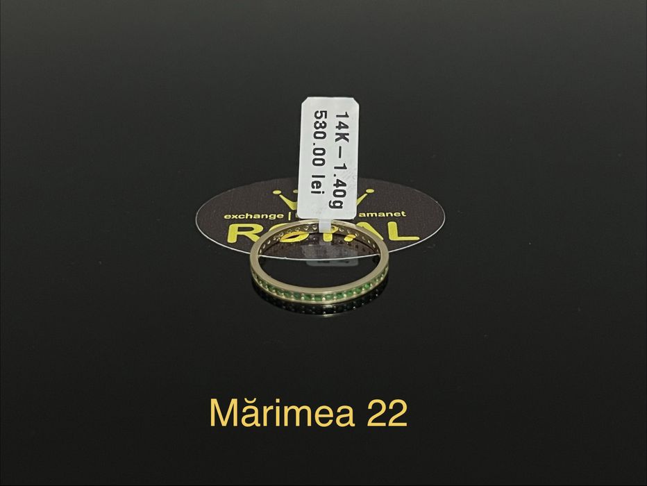 Bijuteria Royal CB : Inel dama aur 14k 1,40gr