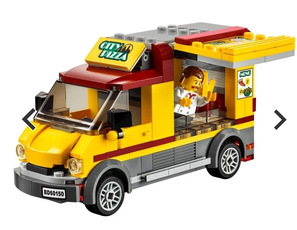LEGO City Great Vehicles - Furgoneta/masina de pizza 60150