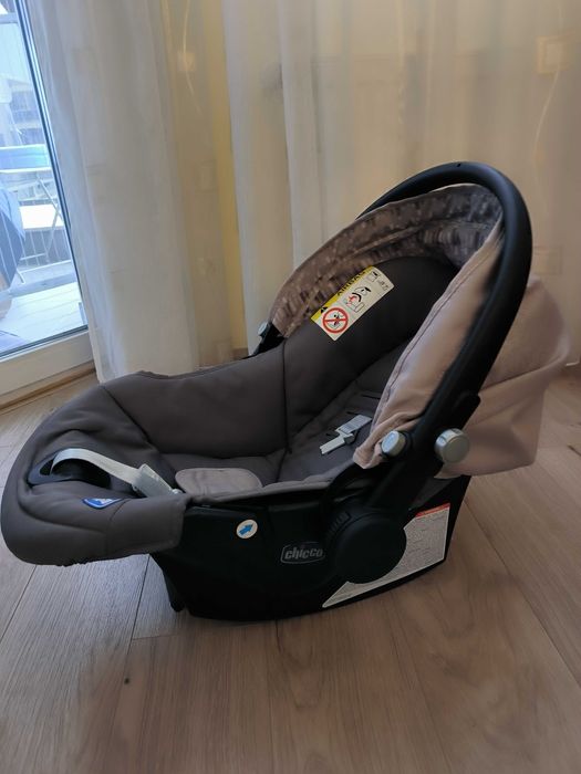 Детска бебешка количка chicco trio sprint кош и седалка (2 в 1)