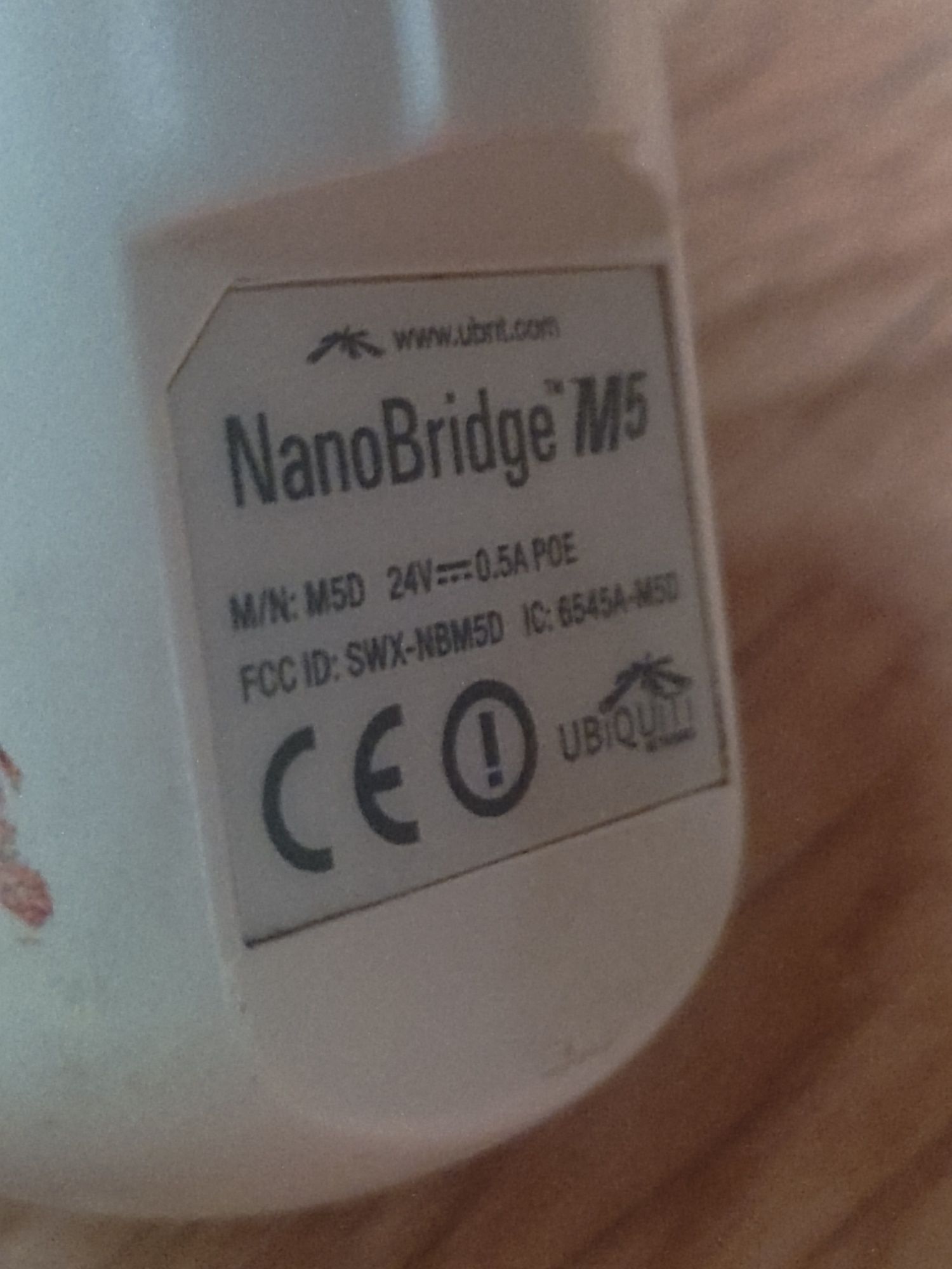 NanoBridge M5 
Точка доступа NanoBridge M5 25dBi предназначено дл