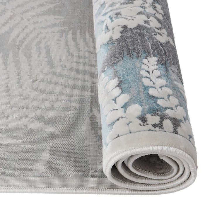 Covor living oriental weavers 285x200, albastru - gri, 3D