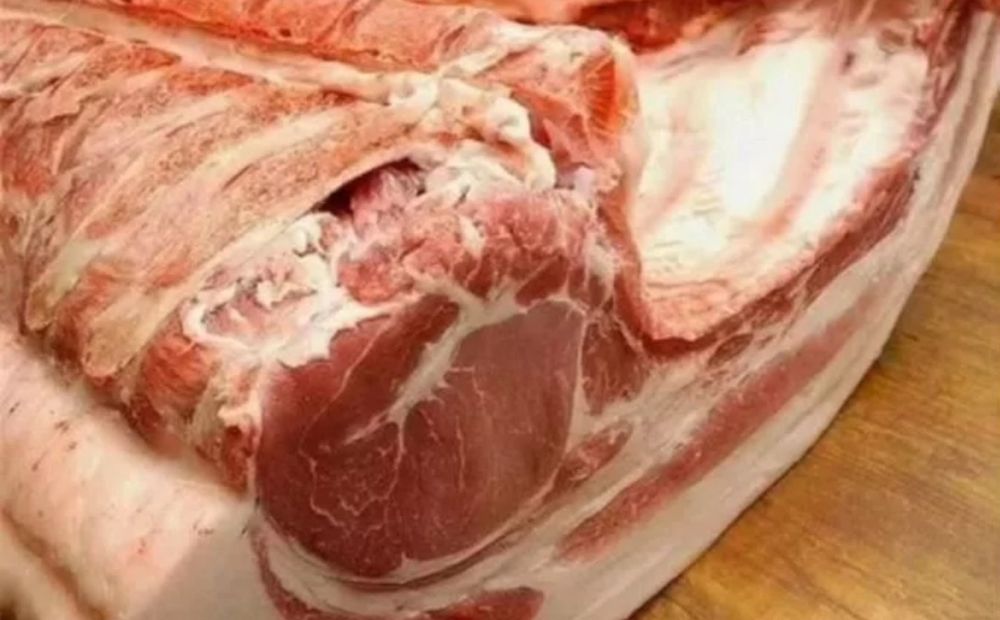 Продам свиное домашнее мясо.