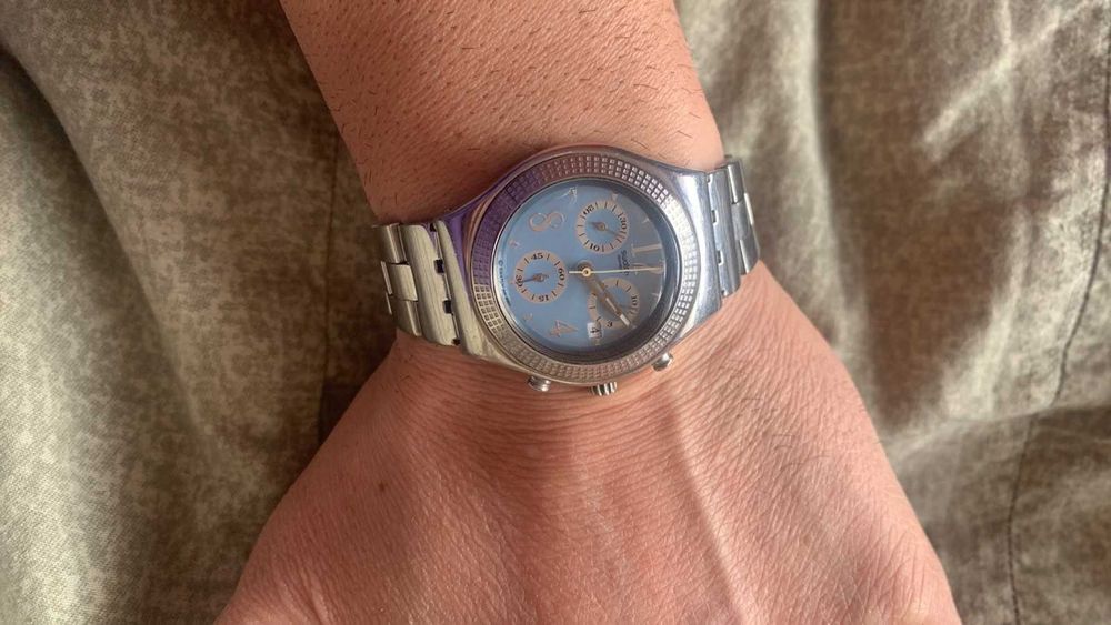 SWATCH Irony blue