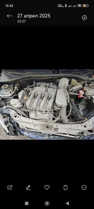 Renault symbol 1.4 части