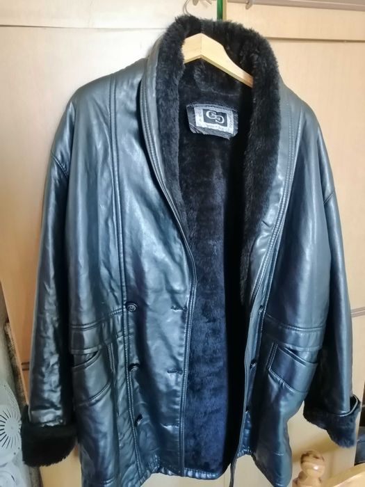 Новo дамско яке, Италия – XL/2XL, еко кожа, дебела подплата