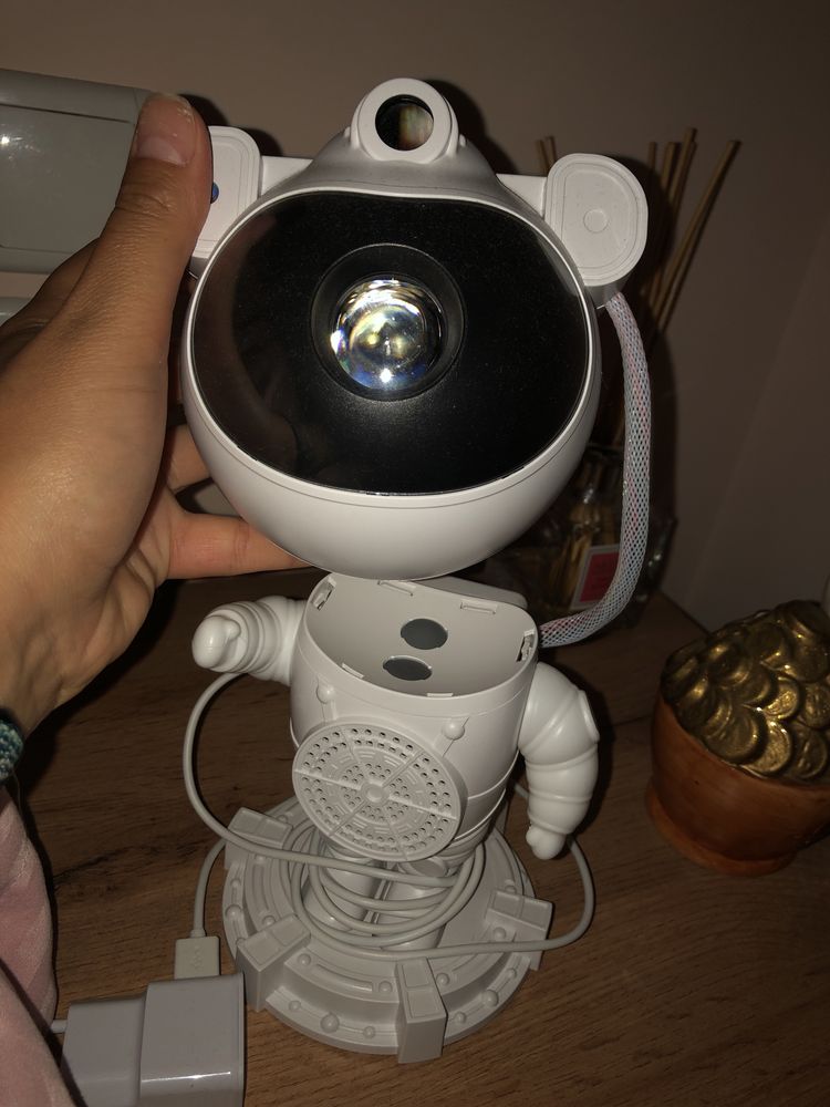 Прожектор космонавт за 3D енигма + звук