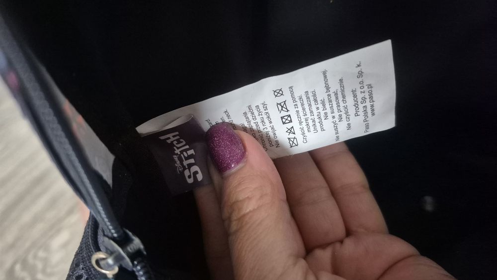 Ghiozdan troler Stitch cu roti copii