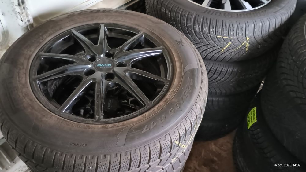 Jante R17 Ford Kuga  Anvelope Iarna 225/65R17 Pirelli Scorpion Winter