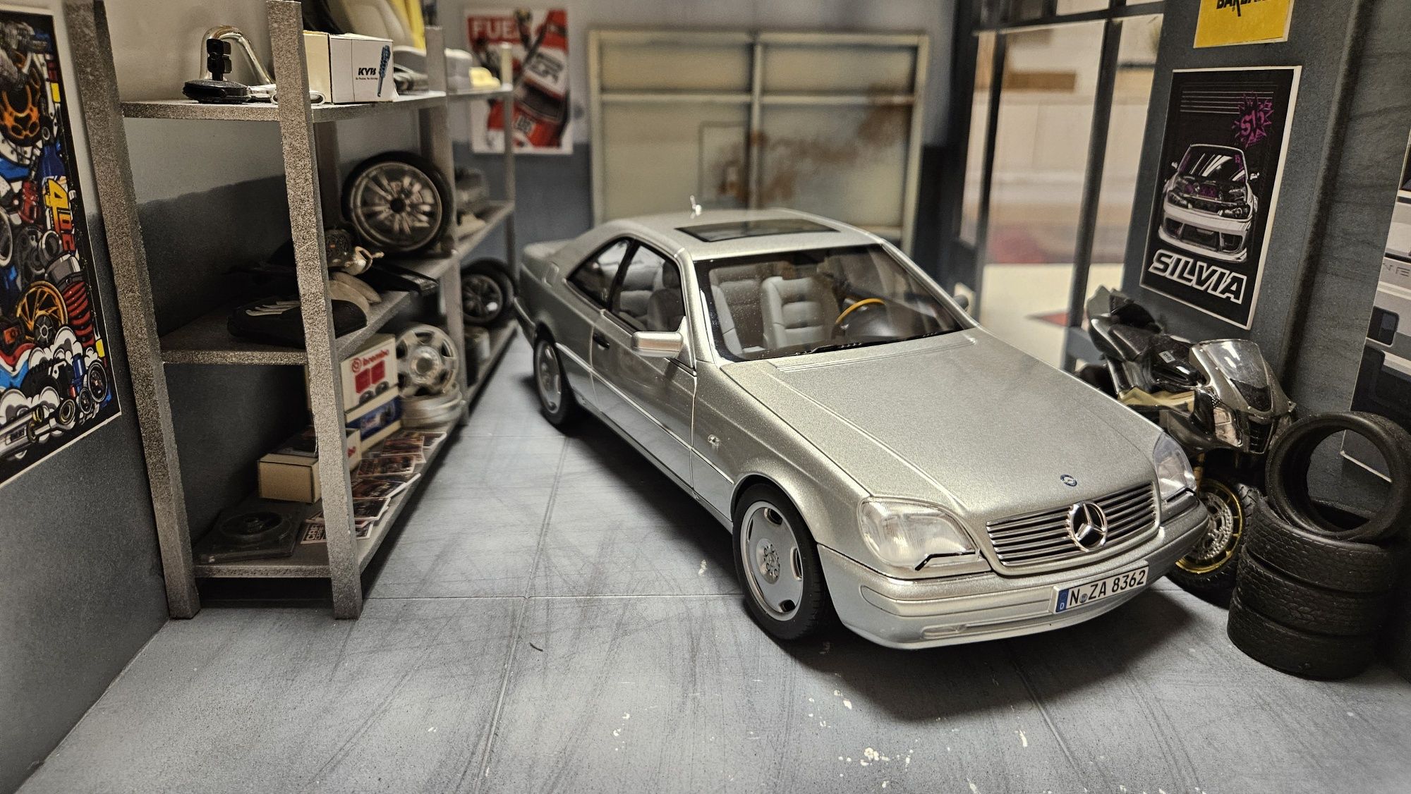 DieCast модел на Mercedes-Benz CL600 1:18 Norev