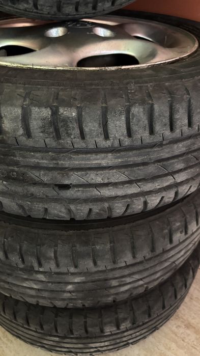 Джанти 14 цола за Пежо + летни/зимни гуми