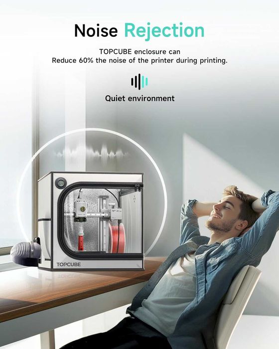 Camera Imprimare 3D A1 mini, Contr temp+ilum LED, Redus de la 639 RON